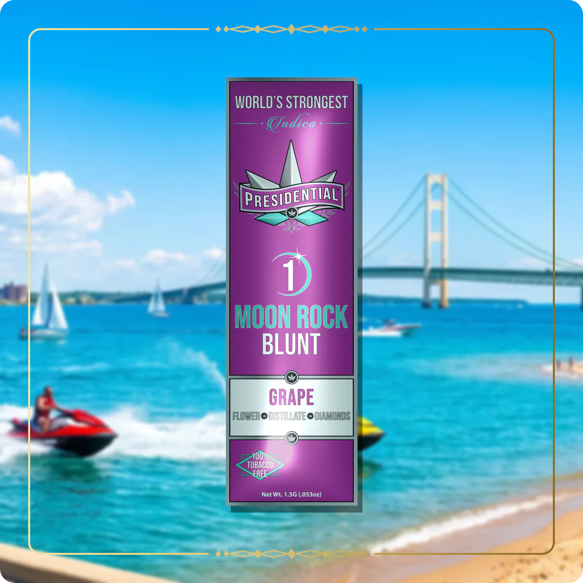 Grape Presidential blunt variant 2 for the Michigan Silver page