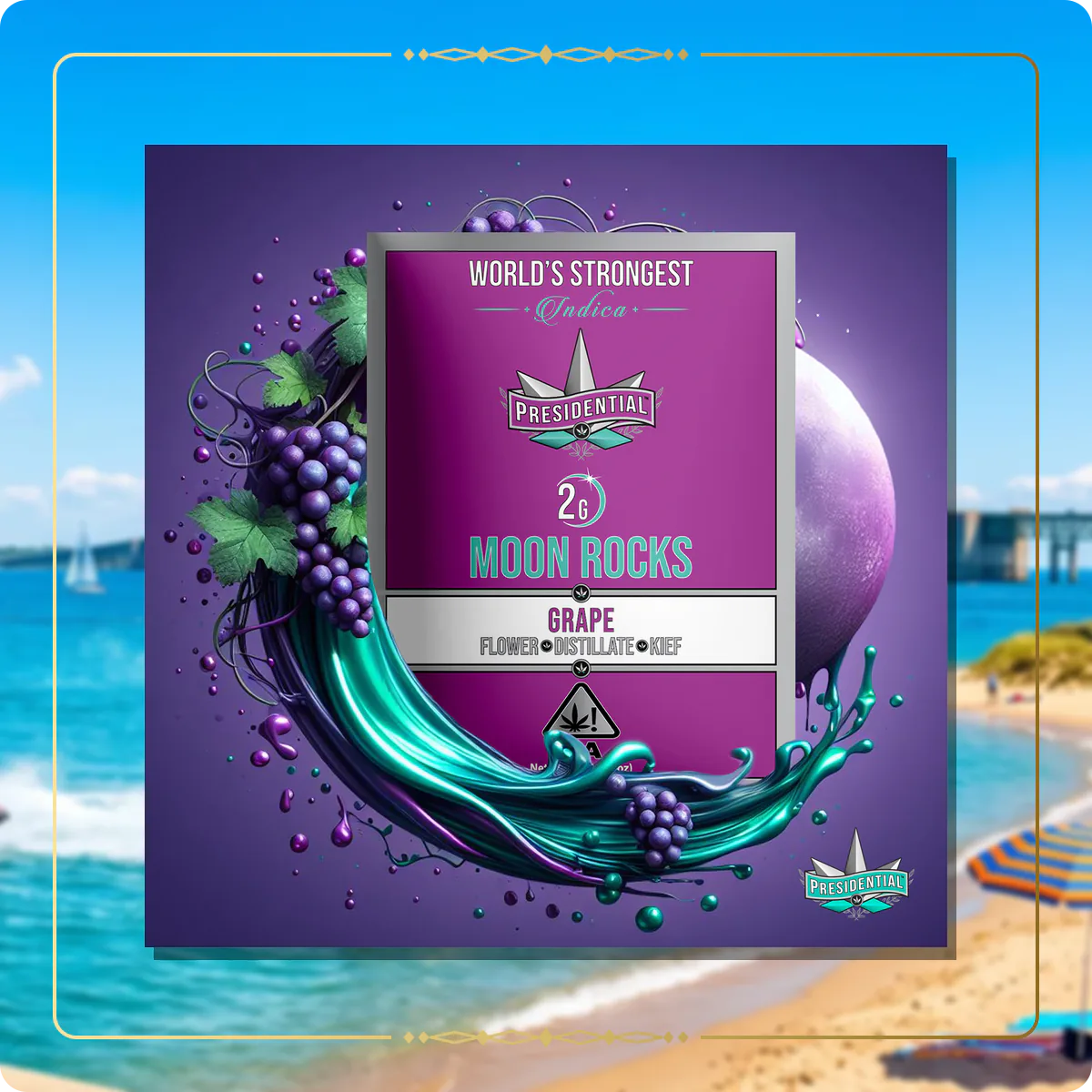 Grape Presidential Moon Rock variant 2 for the Michigan Silver page