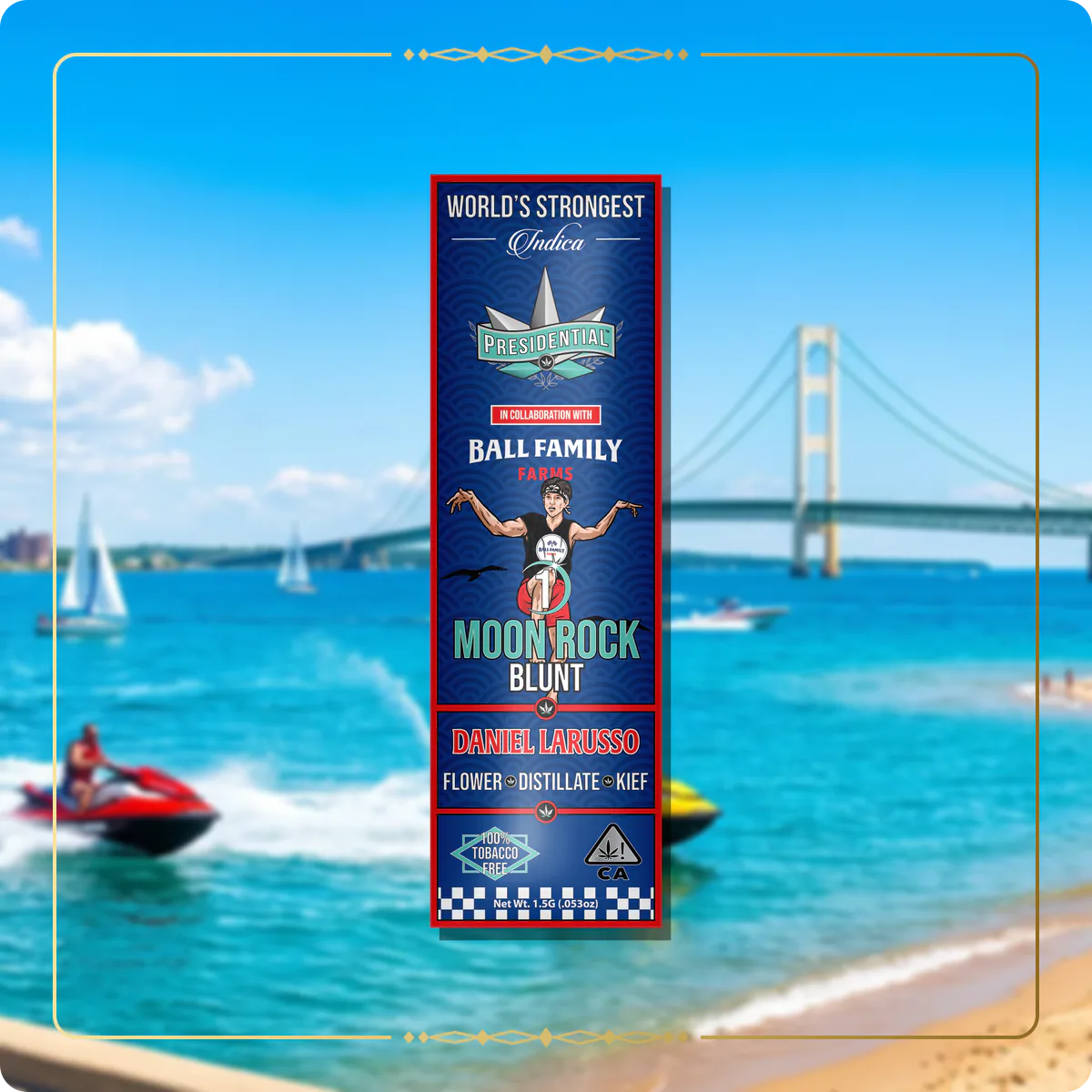 Daniel LaRusso Presidential blunt variant 2 for the Michigan blunts page