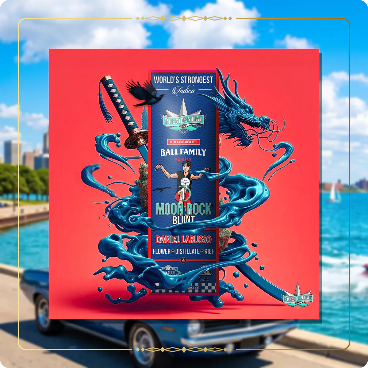 Daniel LaRusso Presidential blunt for the Michigan blunts page