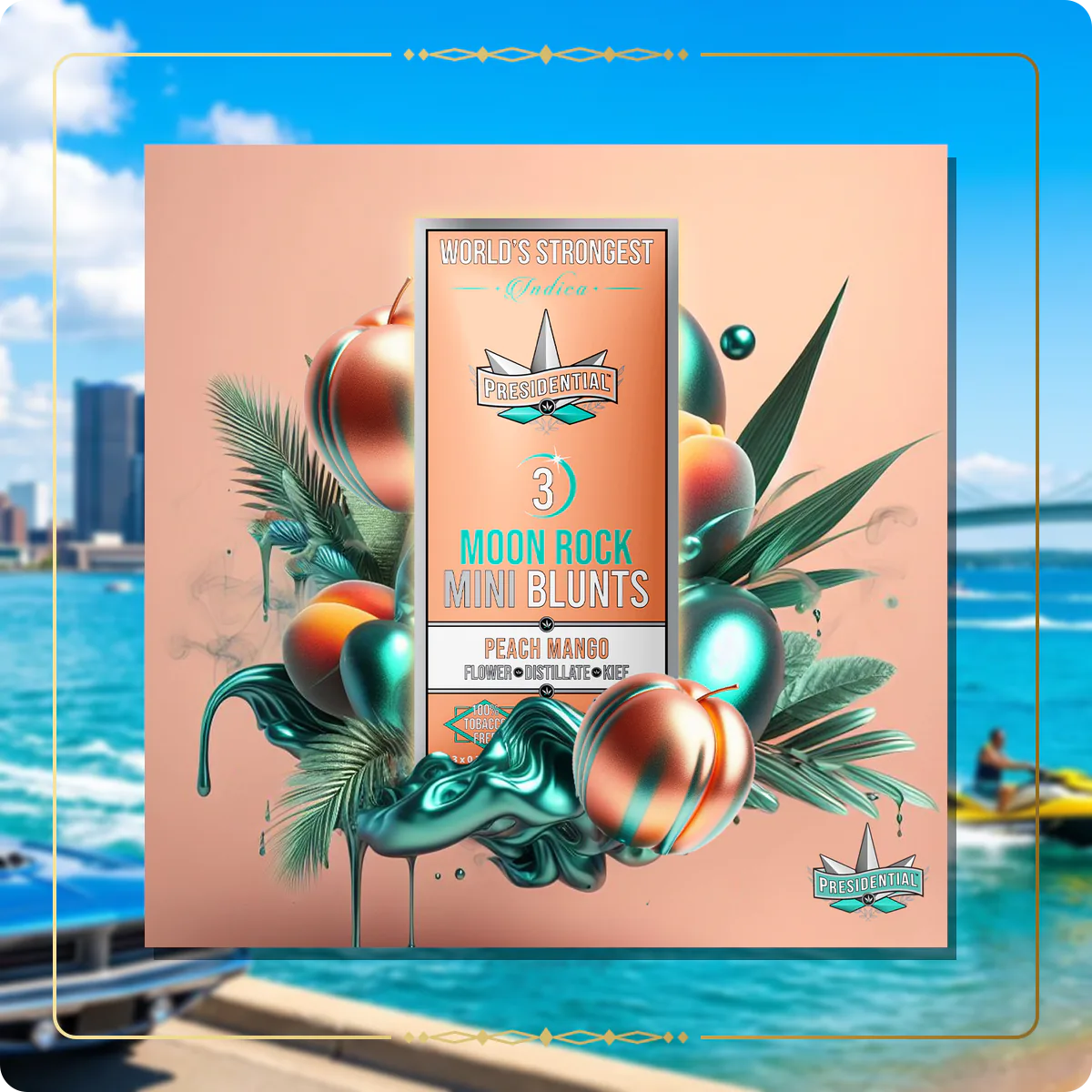 Peach Mango Presidential mini for the Michigan Silver page