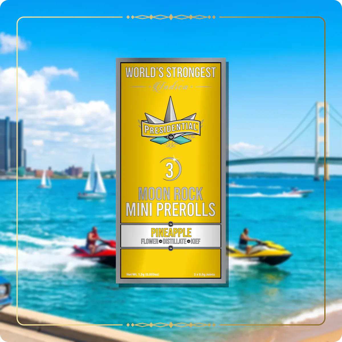 Pineapple Presidential mini variant 2 for the Michigan Silver page