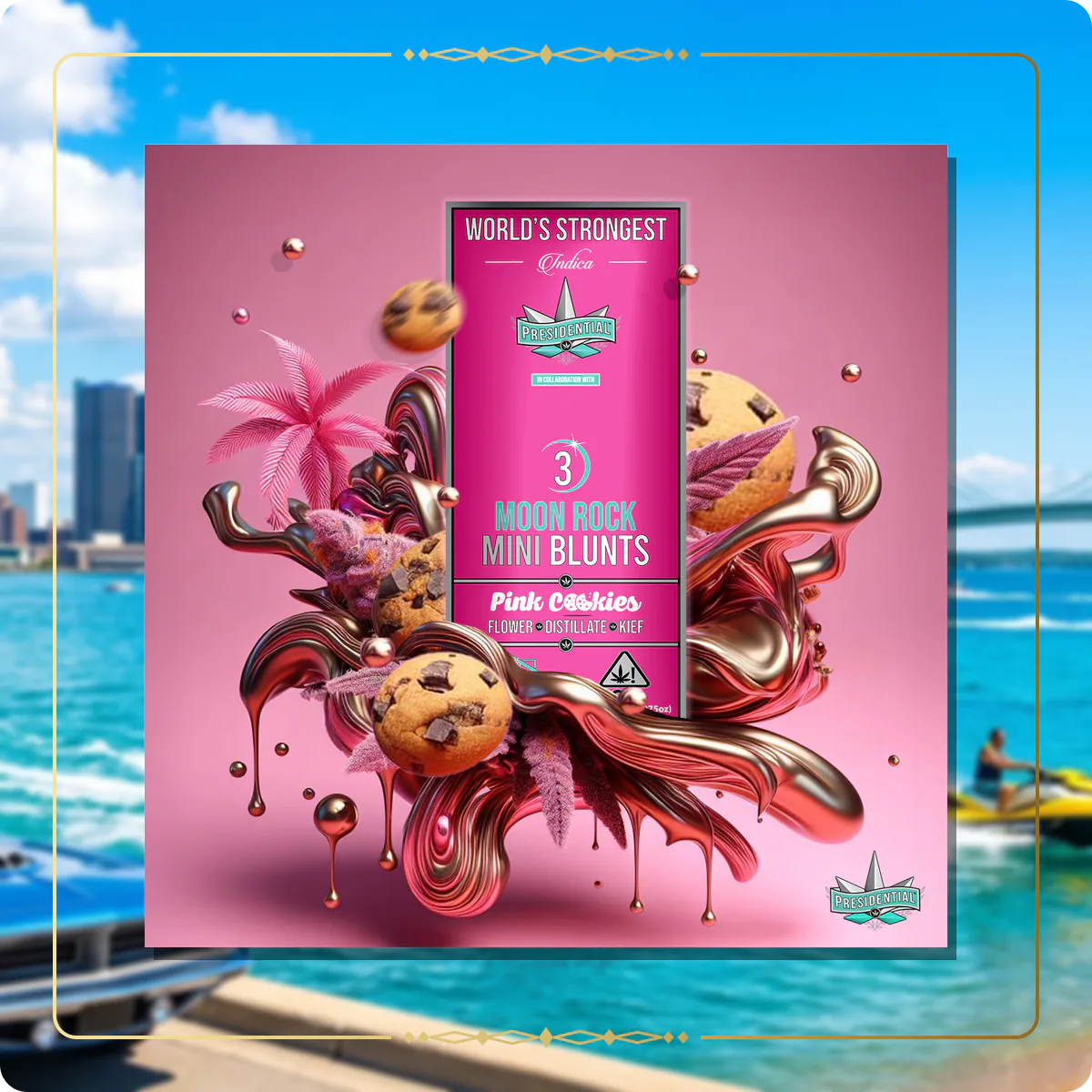 Pink Cookies Presidential mini variant 3 for the Michigan Gold page