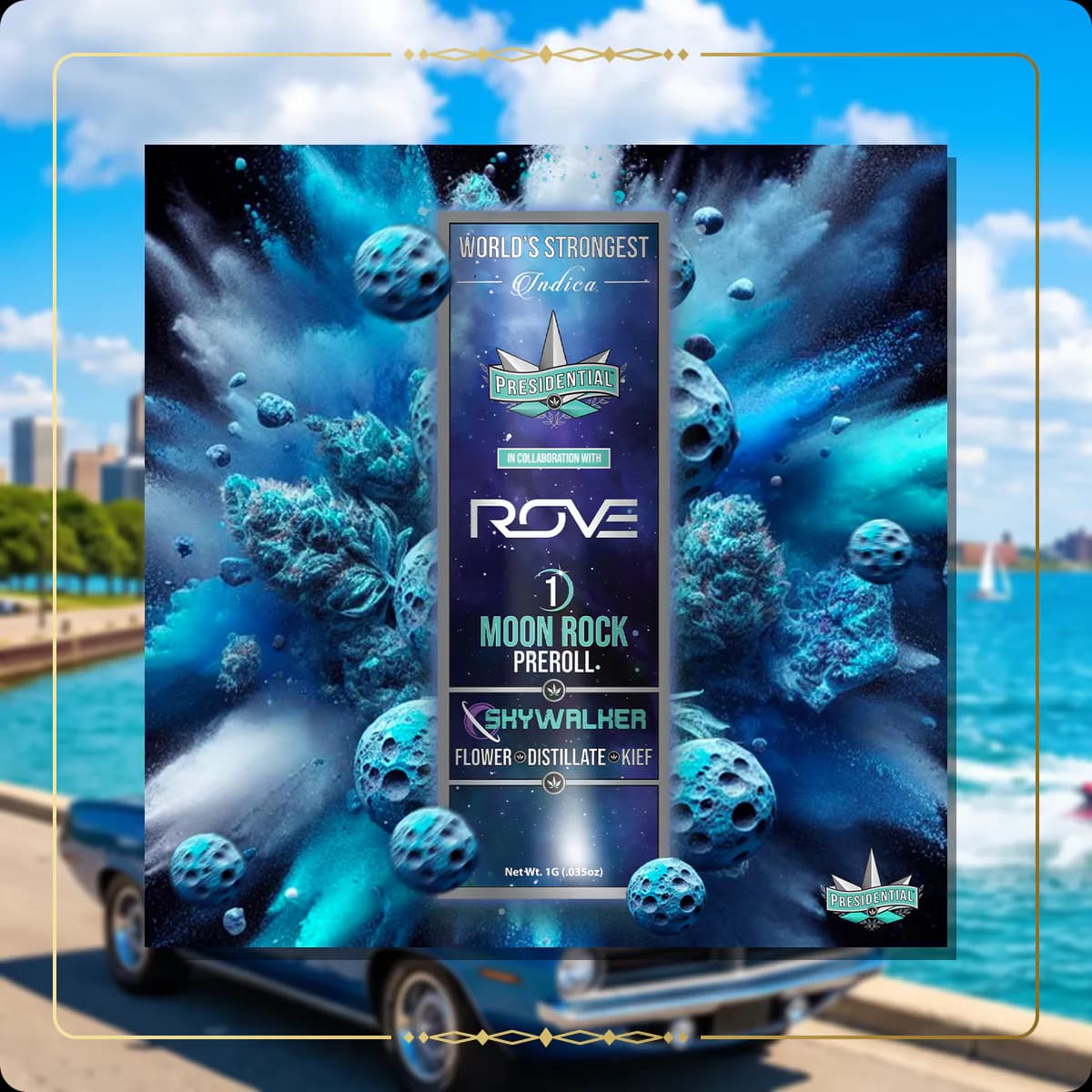 Skywalker Presidential pre-roll for the Michigan Gold page