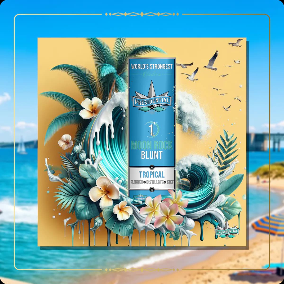 Tropical Presidential blunt for the Michigan Silver page