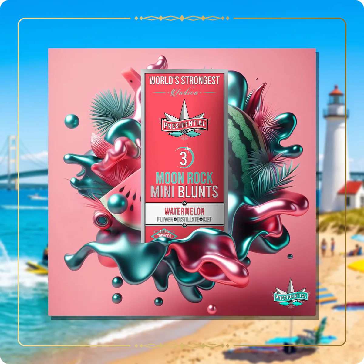 Watermelon Presidential mini variant 3 for the Michigan Silver page