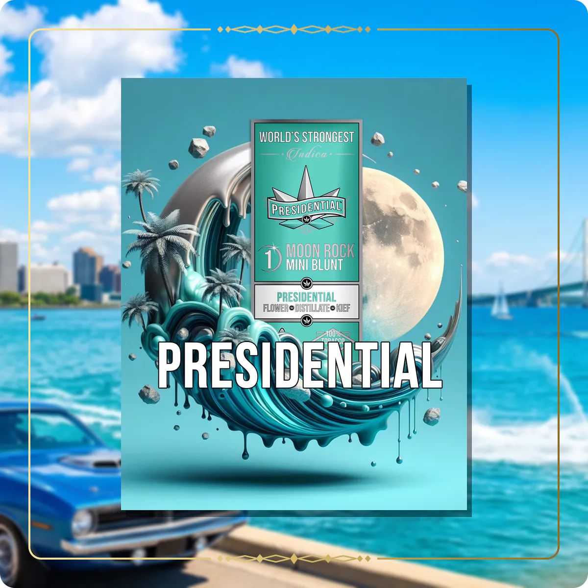 Presidential x THC Design Presidential Moon Rock for the Michigan Moon Rocks page
