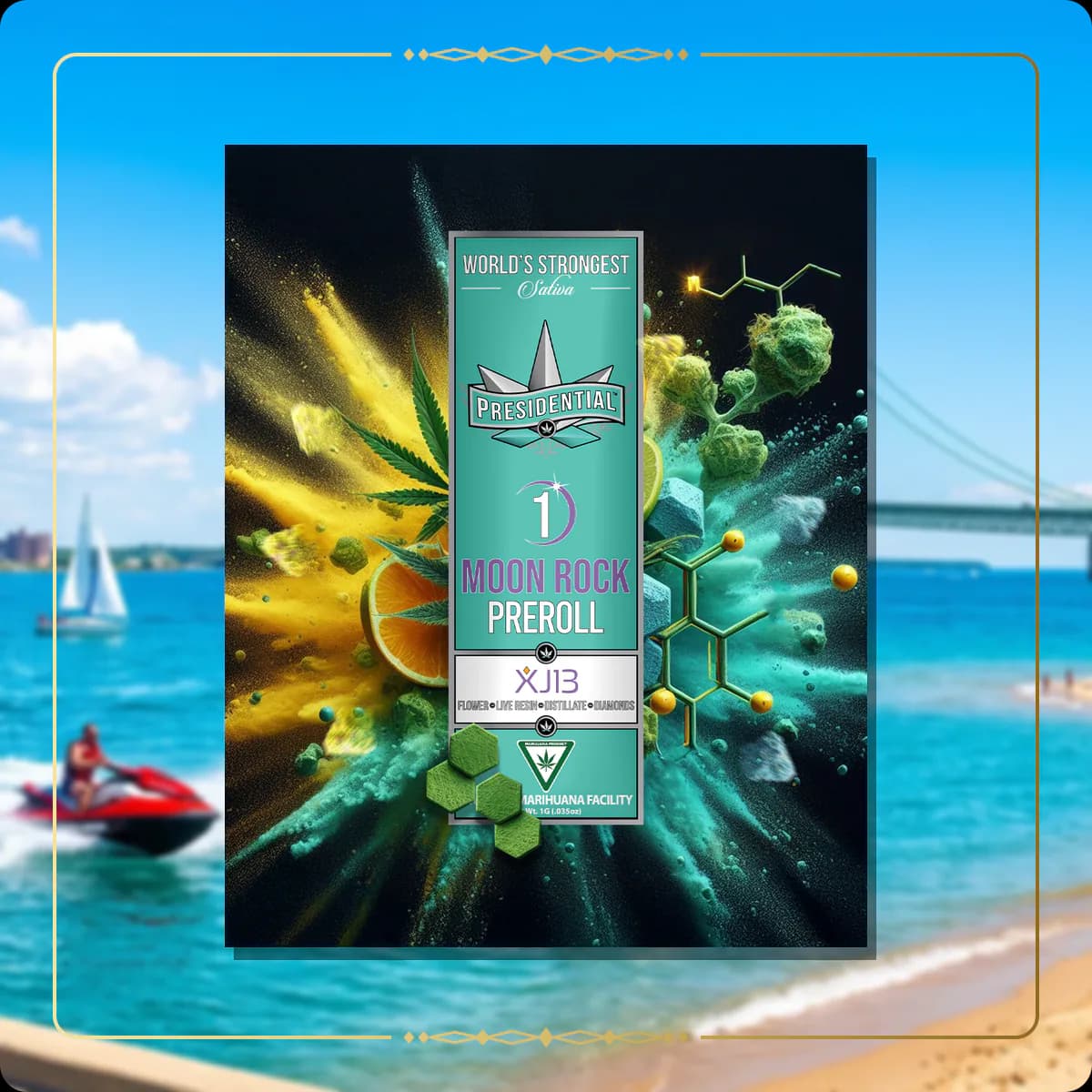 XJ-13 Presidential pre-roll for the Michigan Gold page